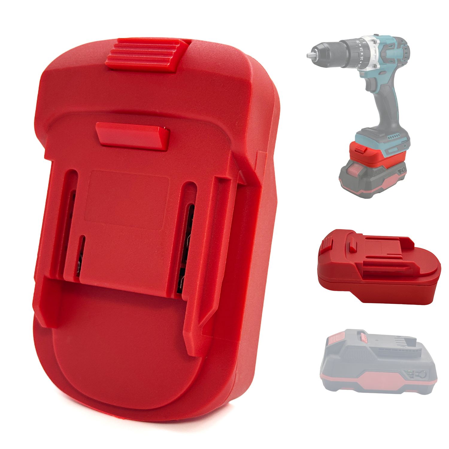 Agm Deep Cycle Battery - 1pc Battery Adapter Converter for Lidl