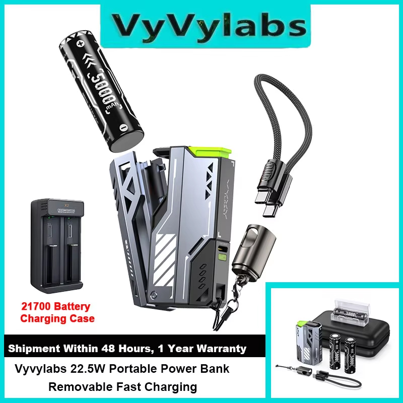 Renewable Energy Sources - VYVYLABS 22.5W Customizable Battery Capacity CCC