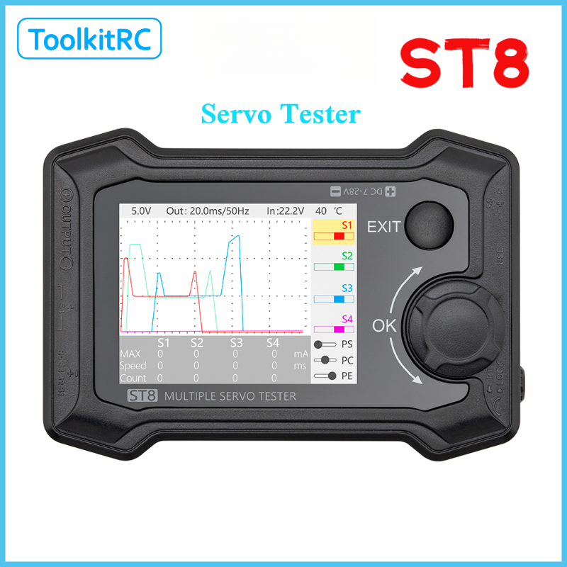 ToolkitRC ST8 8-Channel Servo  - Pwm Charge Controller ulasan dan harga