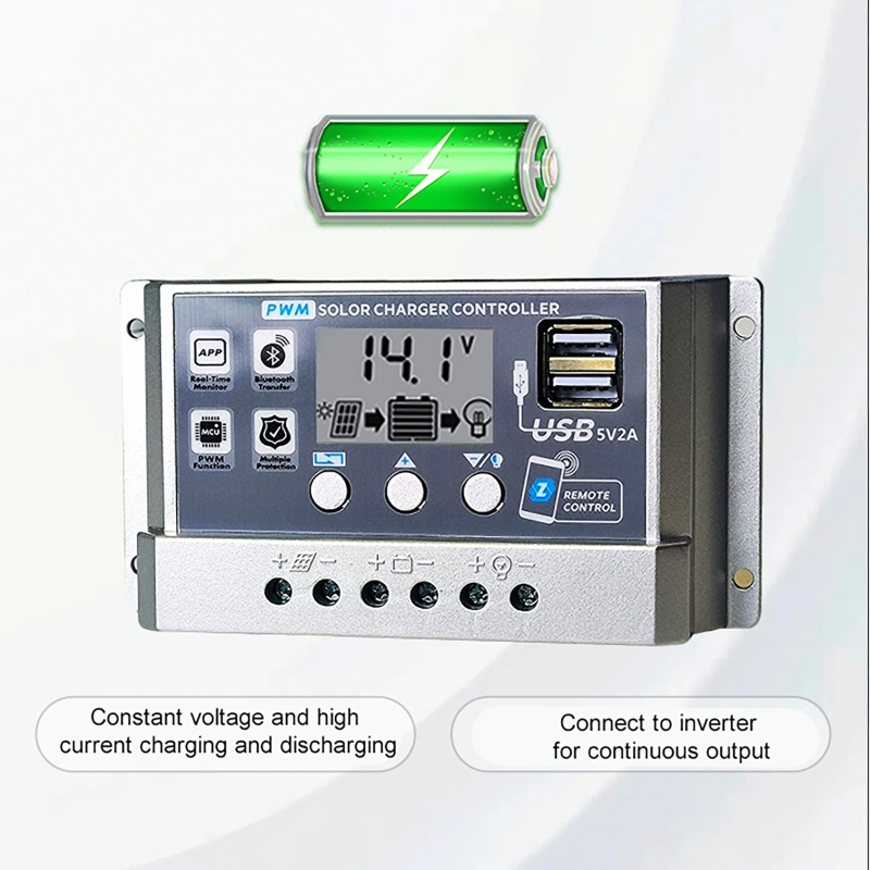 12V/24V 10A/20A/30A/40A/50A Hi - Pwm Charge Controller ulasan dan harga