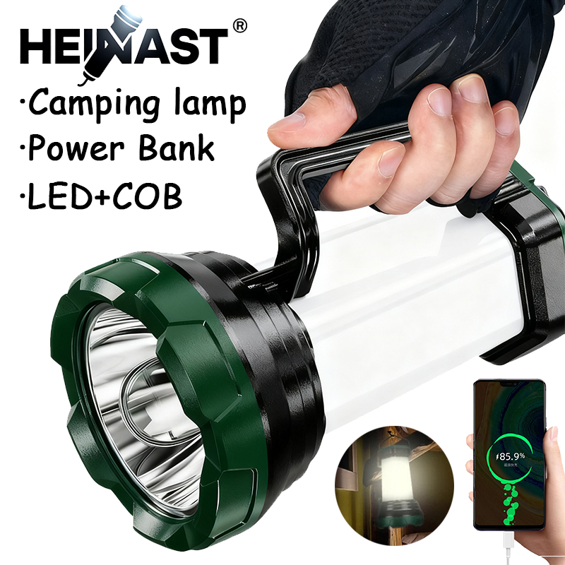 Portable Powerful LED Flashlig - Renewable Energy Sources ulasan dan harga