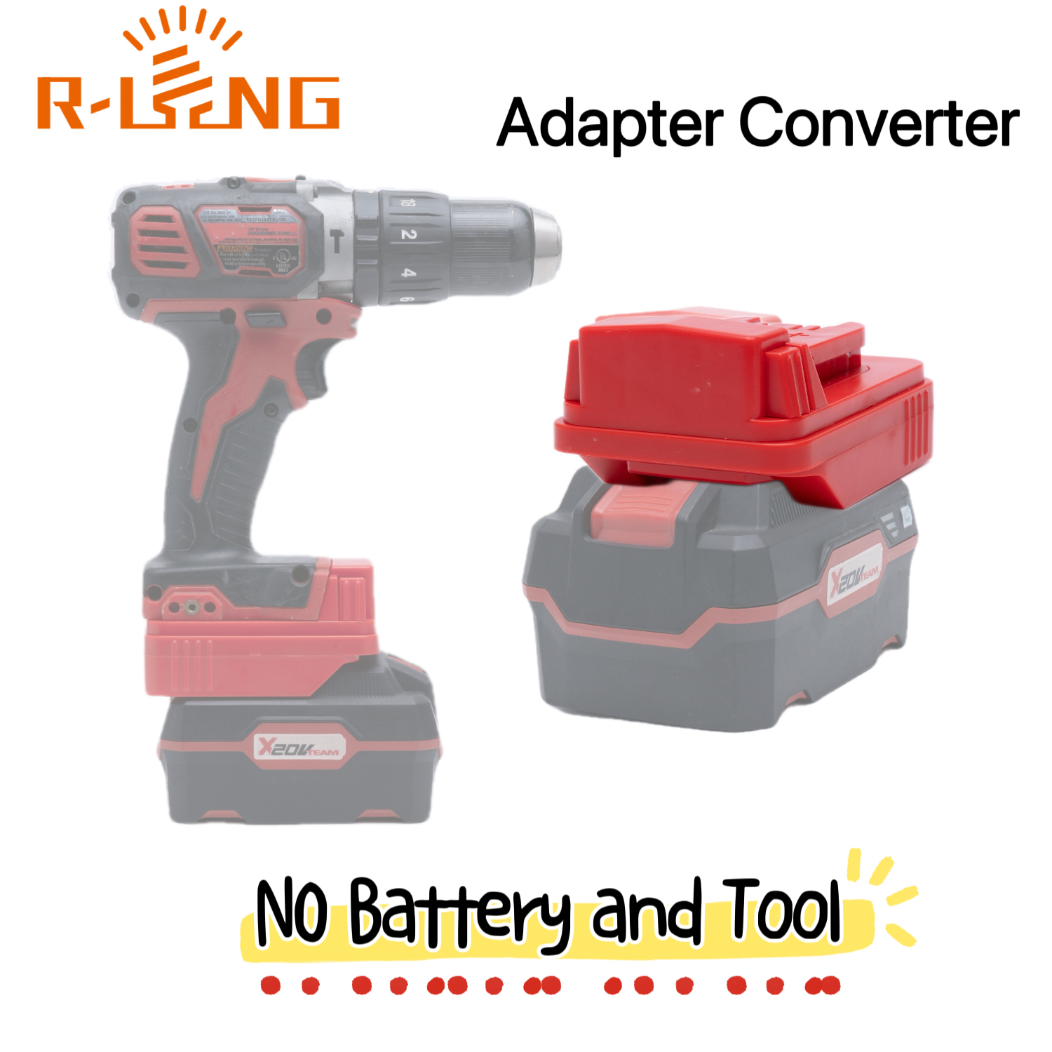 1PCS Power Tool Adapter Conver - Agm Deep Cycle Battery ulasan dan harga
