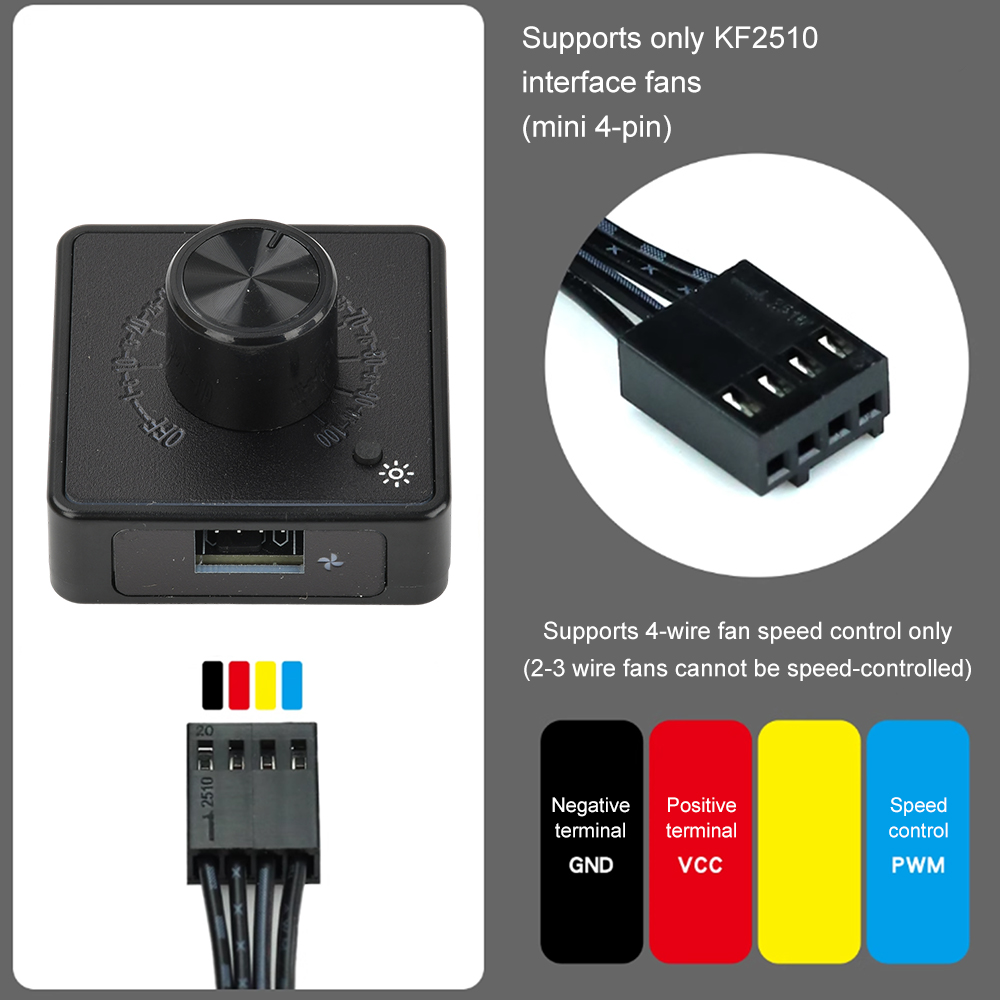 DC5521 Type-C PWM Speed Contro - Pwm Charge Controller ulasan dan harga