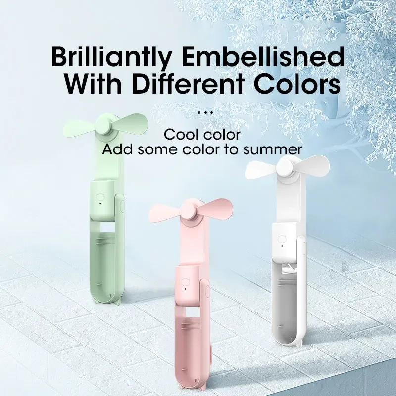 2000mAh Mini Portable Fan USB  - Renewable Energy Sources ulasan dan harga