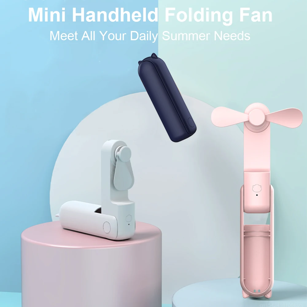 Portable Mini Fan 2000mAh USB  - Renewable Energy Sources ulasan dan harga