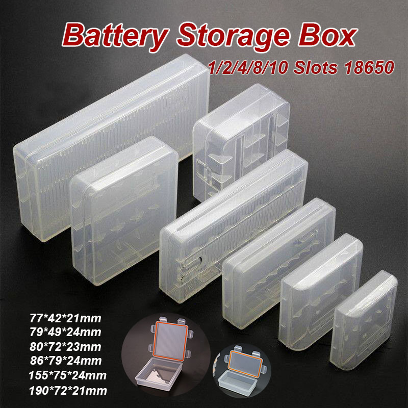 1PC Battery Storage Box Hard C - Renewable Energy Sources ulasan dan harga