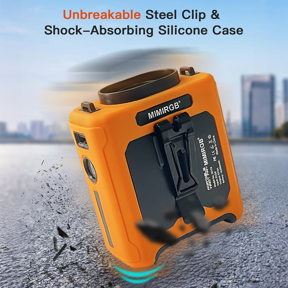 Waist Clip Fan Portable Hangin - Renewable Energy Sources ulasan dan harga