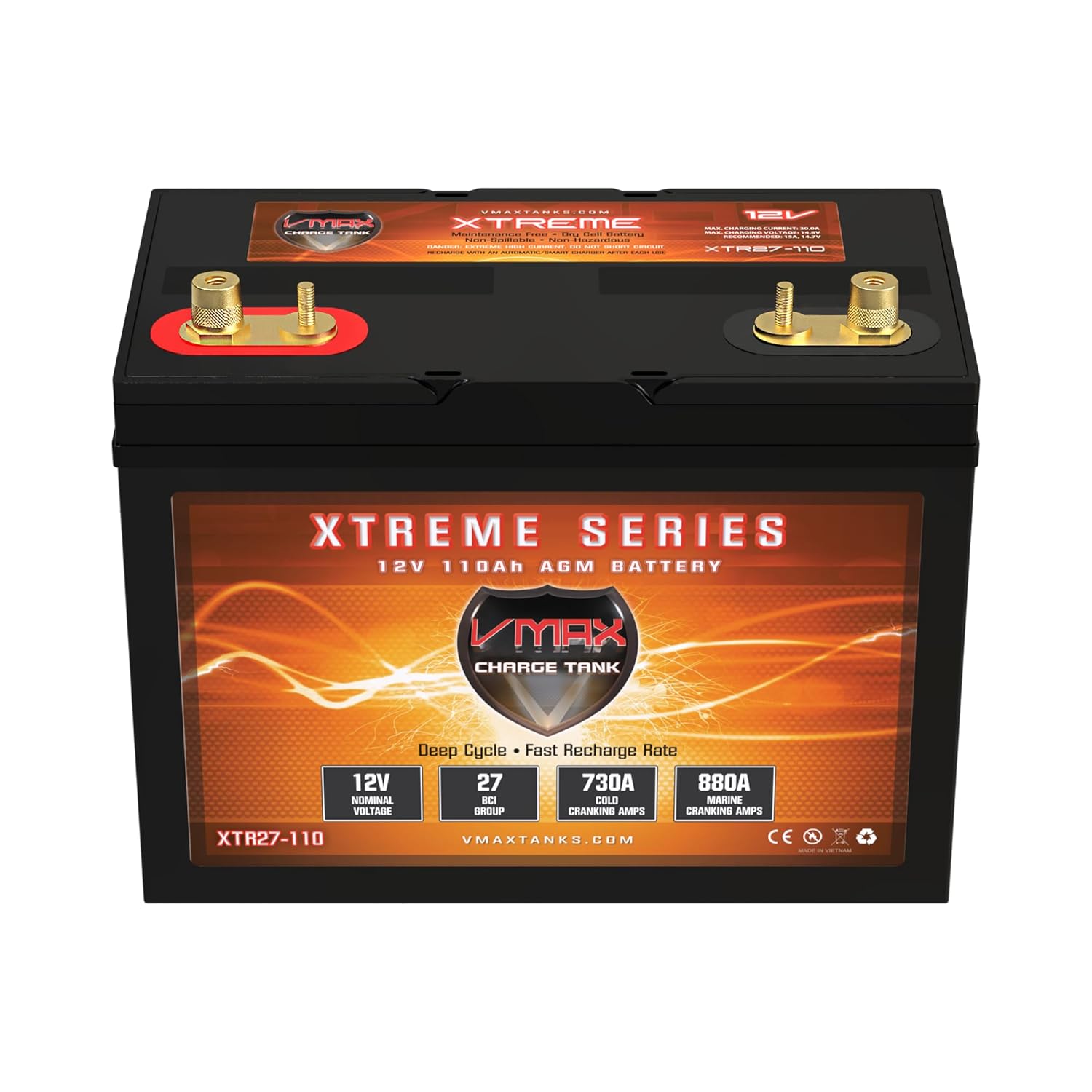 AGM Deep Cycle Marine Trolling - Agm Deep Cycle Battery ulasan dan harga