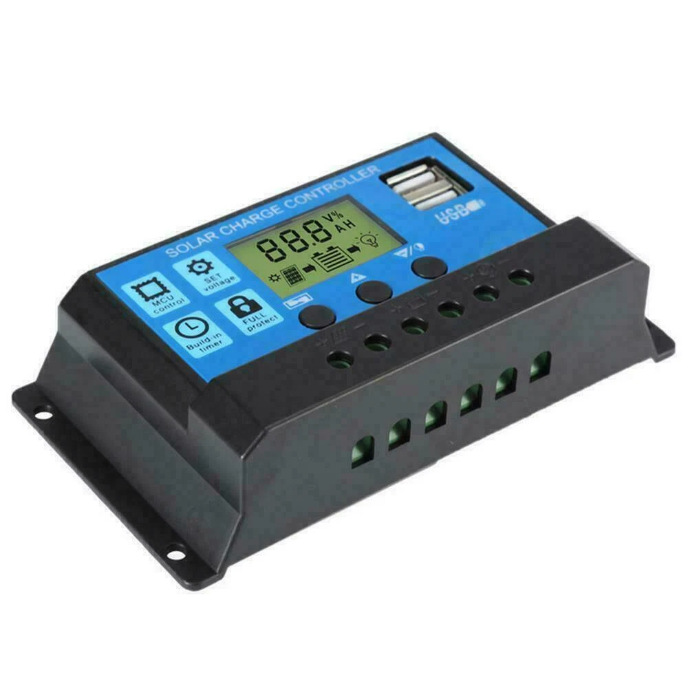 PWM 20A 12/24V Regulator Solar - Pwm Charge Controller ulasan dan harga