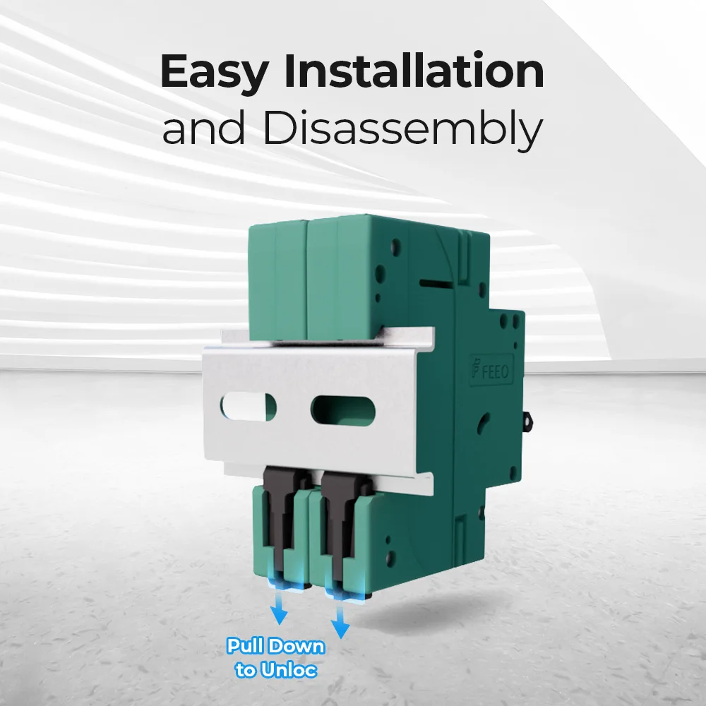 FEEO New FPV-63 2P DC Breaker  - Din Rail Circuit Breaker ulasan dan harga