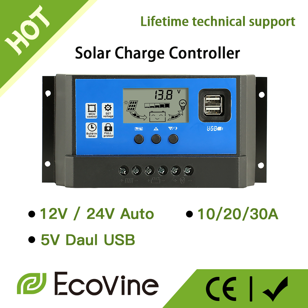 Solar Panel Charge Controller  - Pwm Charge Controller ulasan dan harga