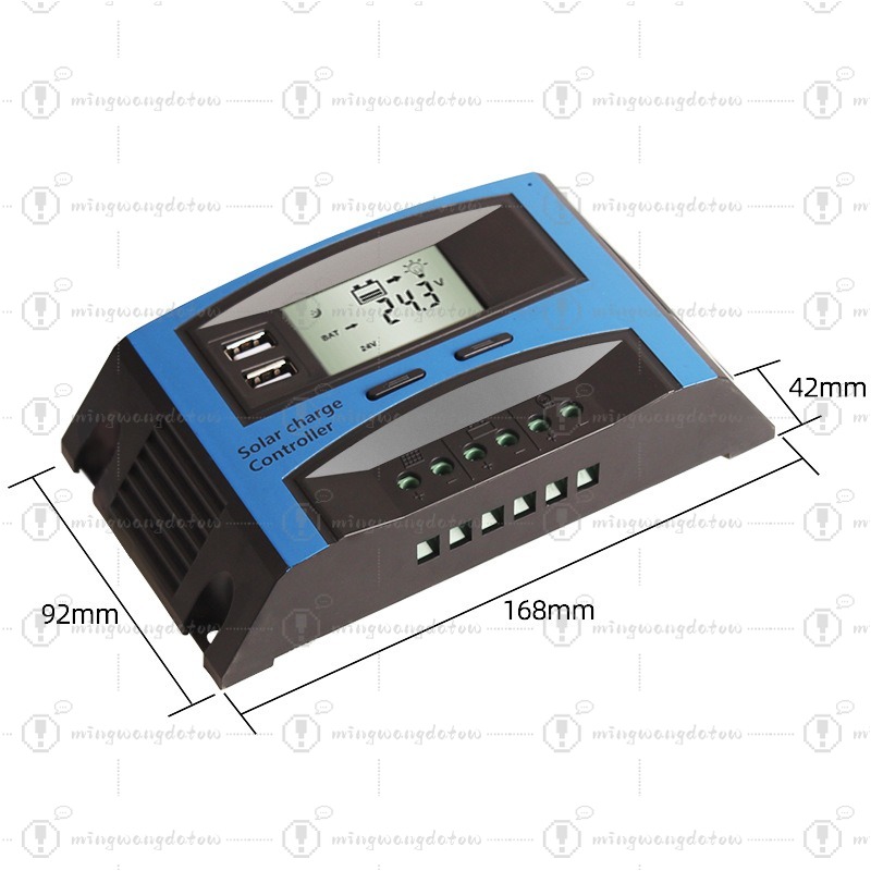 10A PWM Solar Charge Controlle - Pwm Charge Controller ulasan dan harga