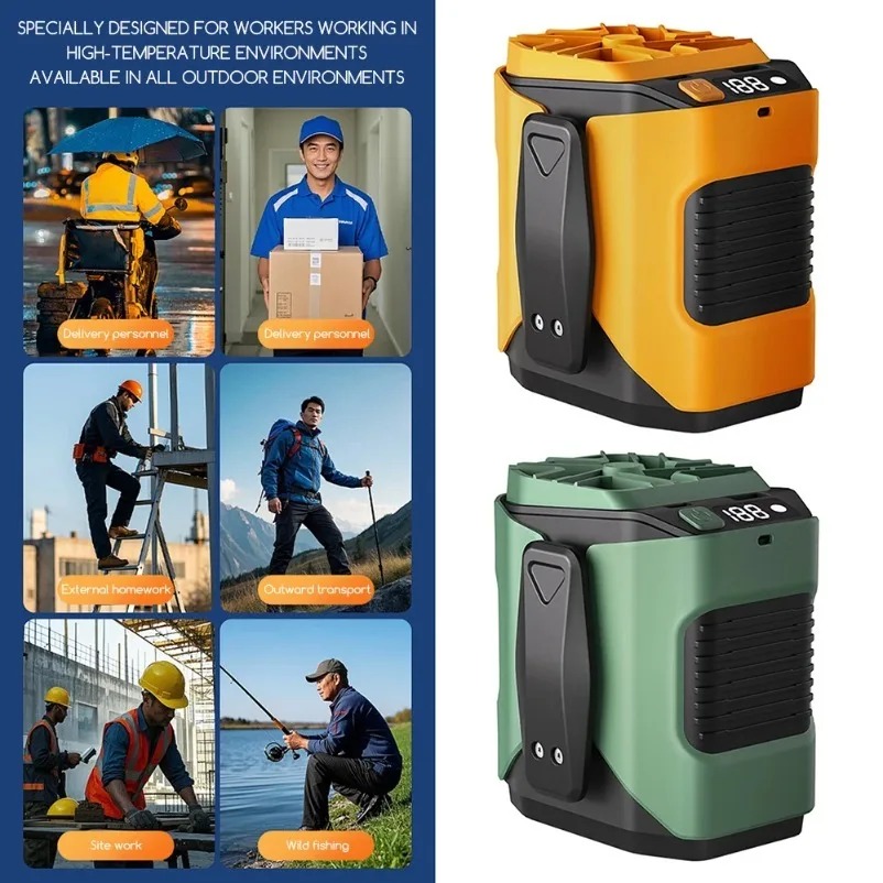 Rechargeable Waist Fan Portabl - Renewable Energy Sources ulasan dan harga