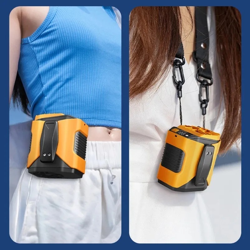 Rechargeable Waist Fan Portabl - Renewable Energy Sources ulasan dan harga